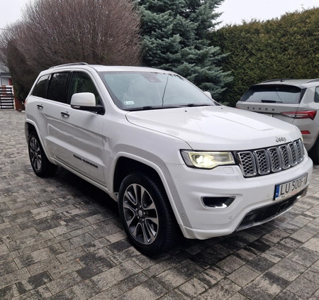 Jeep Grand Cherokee cena 98500 przebieg: 198000, rok produkcji 2017 z Lubartów małe 79